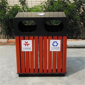 街道垃圾桶 分装垃圾桶  果皮箱厂家 室外不锈钢垃圾桶 户外垃圾桶