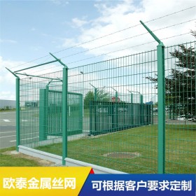 低碳钢丝双边丝护栏网 耐腐蚀 道路防护网可用 坚固耐用 支持定制