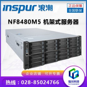 四川省绵阳市INSPUR浪潮总代理商丨NF8480M5 4U架式服务器主机AI人工智能高性能计算推理