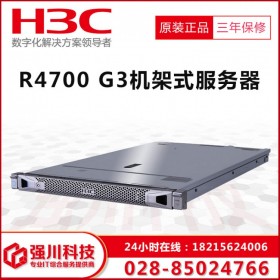 H3C高密度服务器_UniServer R4700G3机架式服务器_1U空间/2颗CPU
