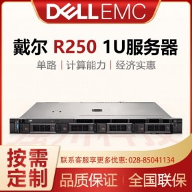 供应戴尔PowerEdge R250_入门级服务器_成都戴尔代理商_1U单路