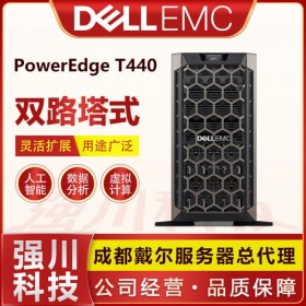 成都戴尔服务器总代理_Dell PowerEdge T440双路塔式服务器