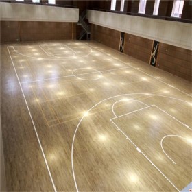 四川室内场馆运动木地板  运动木地板 运动实木地板 篮球室内运动地板厂家