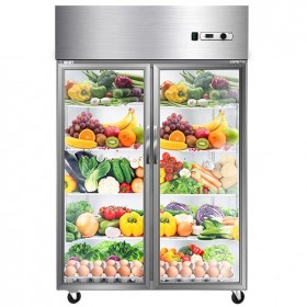 餐馆点菜冰柜 超市冰柜定制 商用冷藏保鲜展示柜
