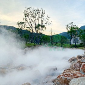 假山雾森系统定制 景观造雾设备系统厂家