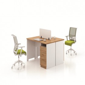 风尚系列办公家具组合四人位屏风隔断卡座员工位办公桌椅组合