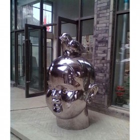 四川不锈钢雕塑 厂家定制不锈钢雕塑