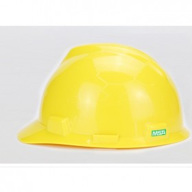 梅思安 V-Gards 标准型安全帽超爱戴工地工程安全帽吸汗带下颌带