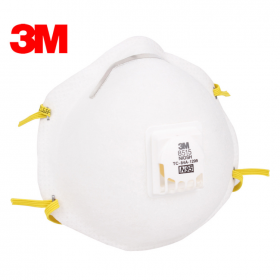 3M8515CN经济型焊接口罩N95防金属烟臭氧防护防电焊烟口罩