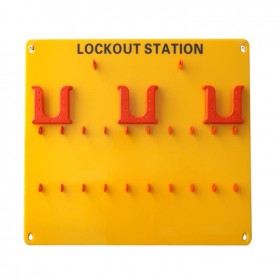 duuke/都克 S62 二十锁锁具空板 挂板安全锁具 存储中心安全管理锁具站