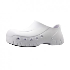 funtownshoes/范特仕 7121 白色带孔 EVA+橡胶 防滑安全鞋厨师鞋