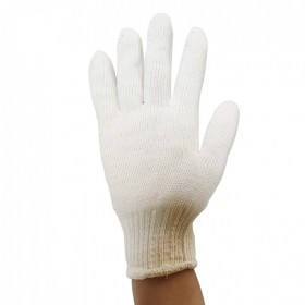 白兔全棉纱手套 通用劳保手套 纯棉耐磨经用线手套