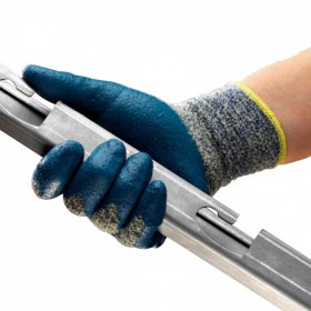 ansell/安思尔11-501 发泡丁腈涂层防割手套装配焊接工业操作手套