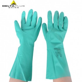 deltaplus/代尔塔201802 VE802防化手套 耐油手套作业防护劳保防酸手套