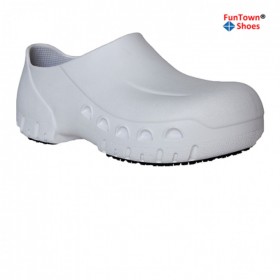 funtownshoes/范特仕7120 防滑安全EVA+橡胶白色不带孔厨师鞋
