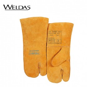 weldas/威特仕10-2178 食指款焊接电焊氩弧焊手套牛皮防火隔热耐磨手套
