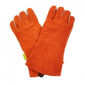 weldas/威特仕10-2101 牛皮手套耐高温防烫耐磨加厚长款劳保焊工手套
