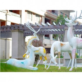 户外仿真动物雕塑