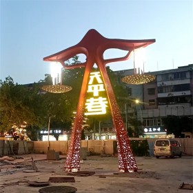 不锈钢雕塑厂家定制景观公园广场雕塑