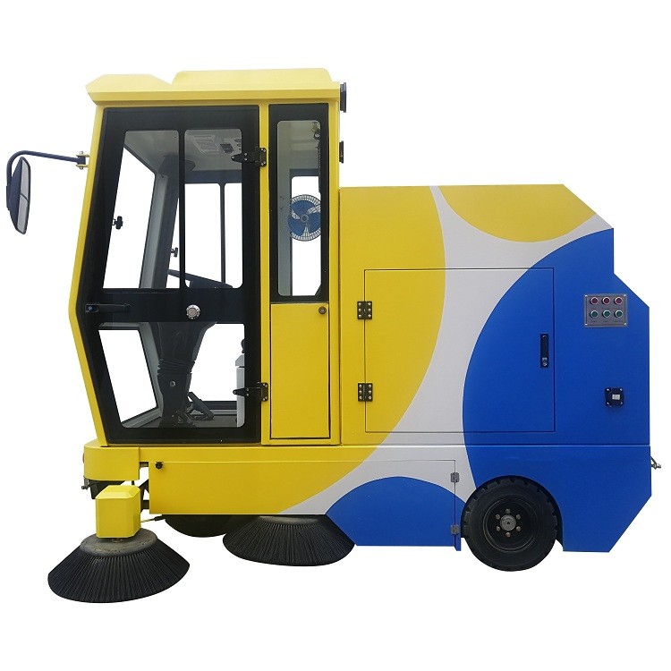 电动扫地车  物业环卫保洁自动卸料QF302大功率清扫彻底
