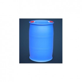 蓝色220升塑料桶 大口220L塑料桶 双环双沿220公斤塑料桶