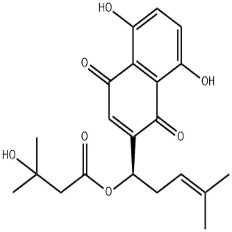 Beta-羟基异戊酰紫草素  自制对照品 中检院 纯度高 科研专用