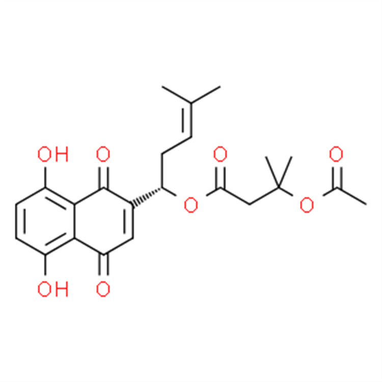 β-乙酰氧基异戊酰阿卡宁  自制对照品 中检院 纯度高 科研专用