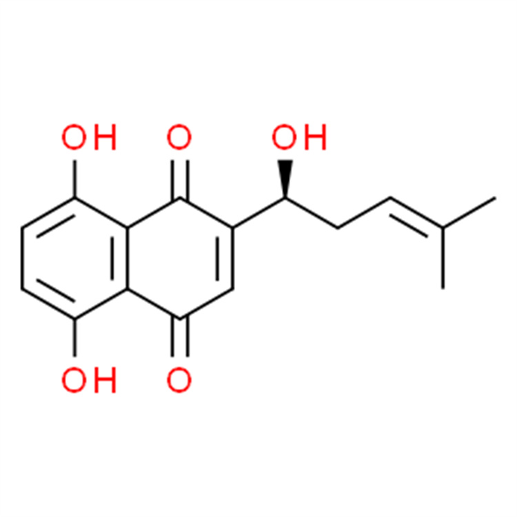 左旋紫草素  自制对照品 中检院 纯度高 科研专用