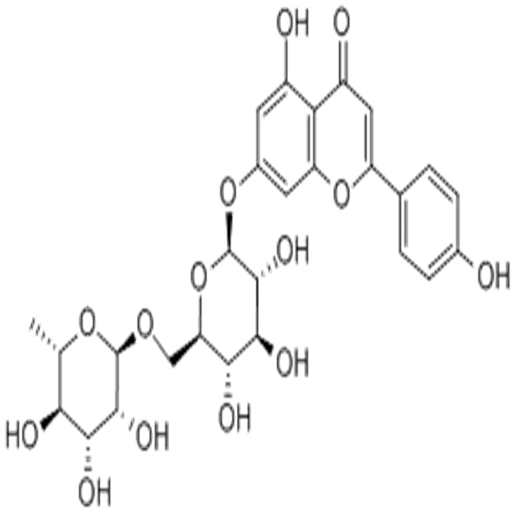 异野漆树苷 Isorhoifolin 552-57-8 中药对照品 HPLC≥98%