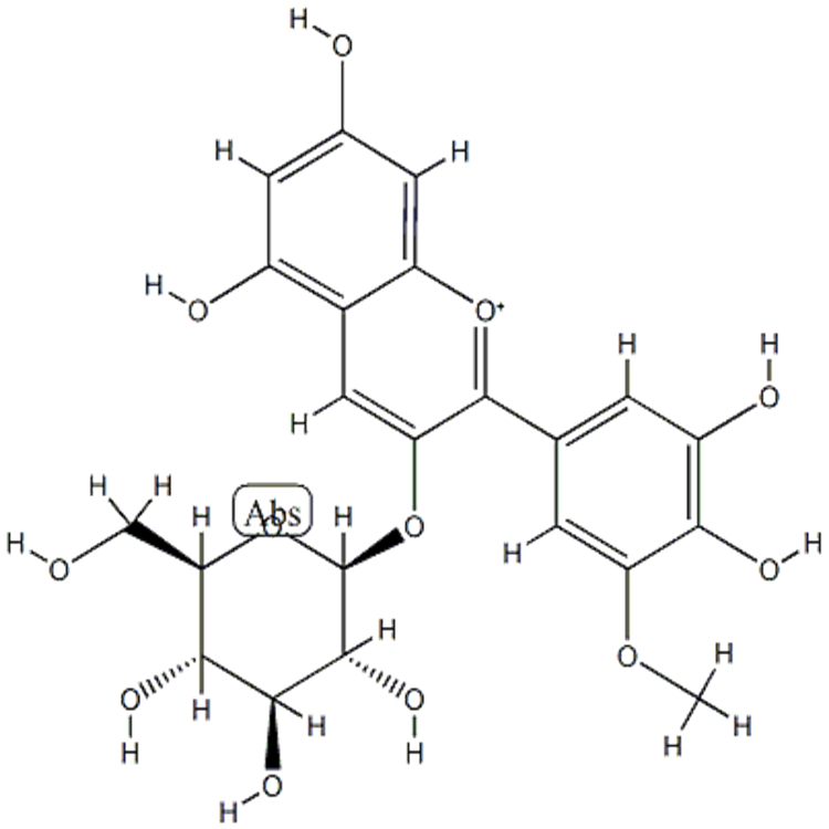 矮牵牛素-3-O-葡萄糖苷 hplc98% 三大图谱 科研直供