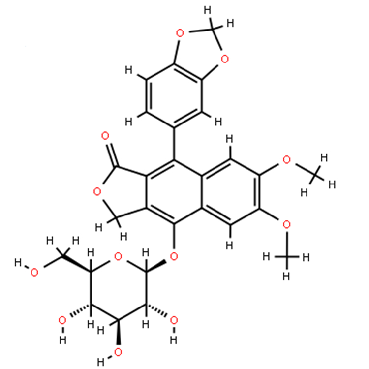 山荷叶素O-葡萄糖苷 30021-77-3  科研直供 自制对照