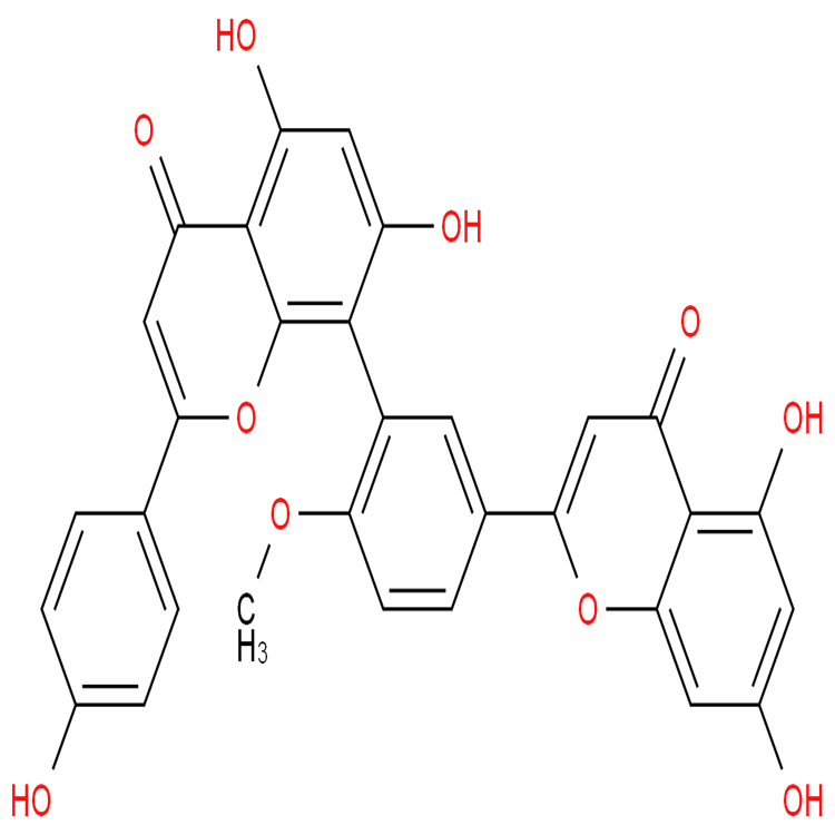 7-去甲基银杏双黄酮 521-32-4 现货 对照品