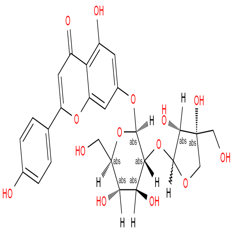 芹菜苷  26544-34-3  hplc98%  对照品 自制标准品