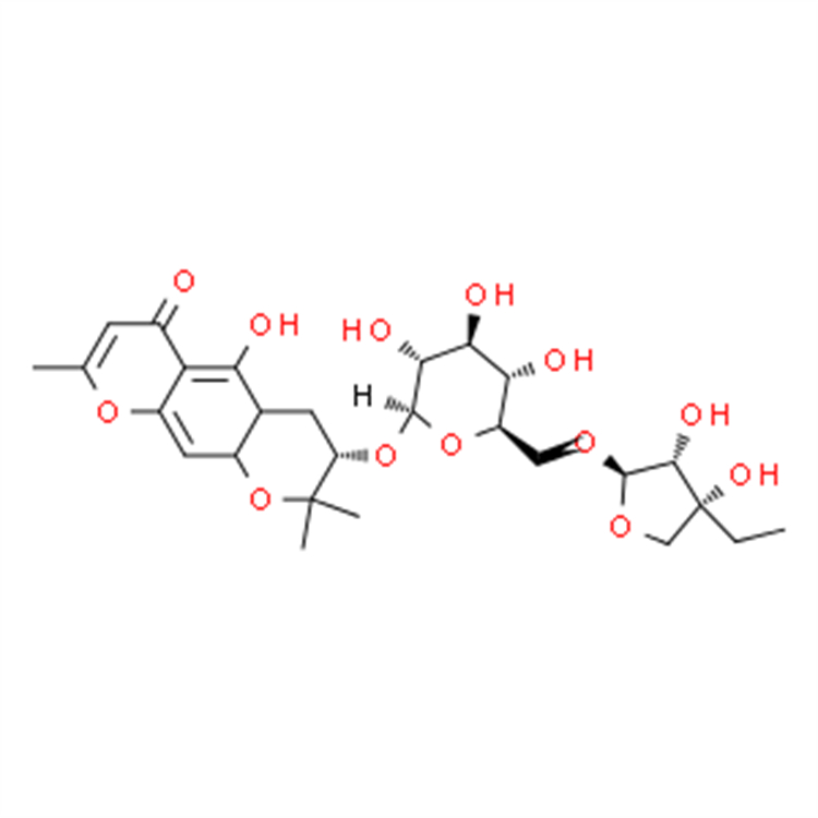 6-β-D-芹糖亥茅酚苷 中药对照品 标准品 科研专用