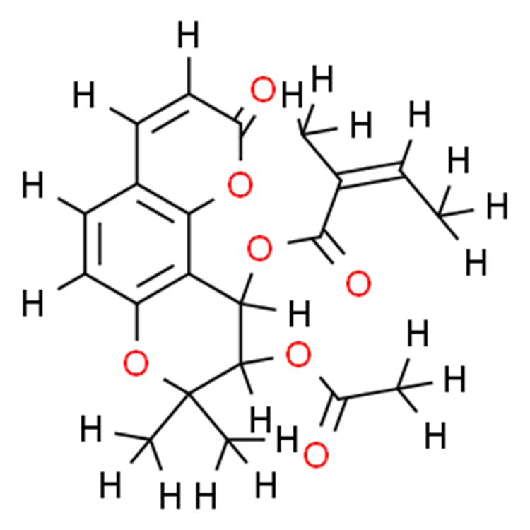 前胡香豆素II 130464-56-1 对照品 标准品 科研专用
