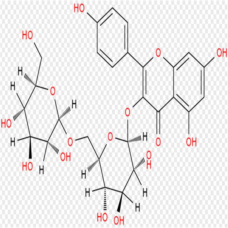 山柰酚-3-O-龙胆二糖苷  22149-35-5  科研专用  高纯98% 自制对照品