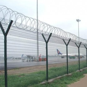 飞行区防护网 机场护栏网 Y型防护网定制