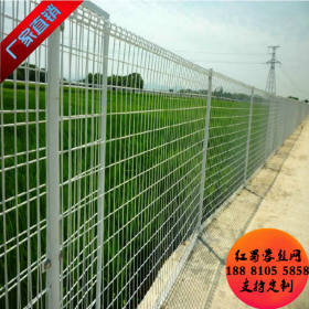 双圈护栏网厂家 绿地园林围栏网 小区公园防护网