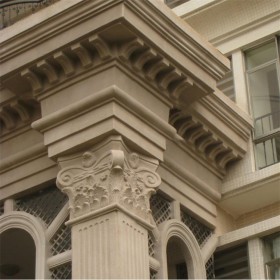 别墅eps罗马柱 农村自建房门头装饰柱子 欧式风格 成品 可定制