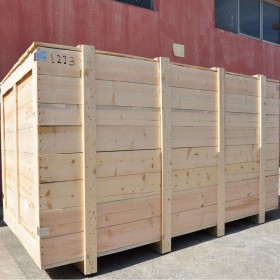 振霖木材免熏蒸木包装箱 出口木质包装箱定制
