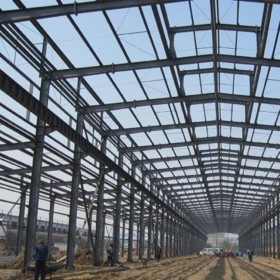 轻型钢结构厂房 大跨度工程设计 华云鑫宇 专业施工