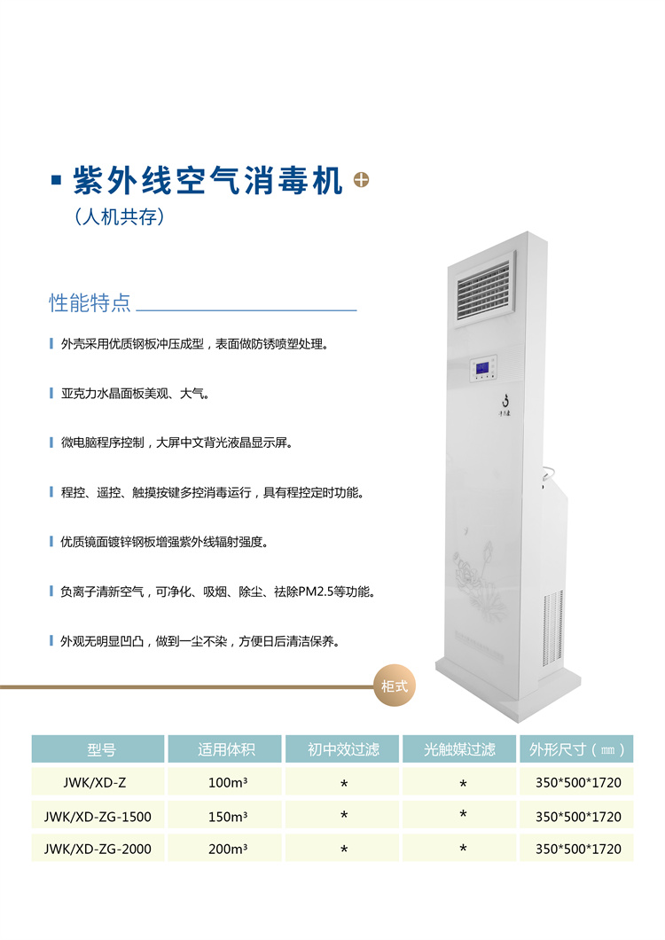 7紫外线壁挂XD-ZG-1500-柜机