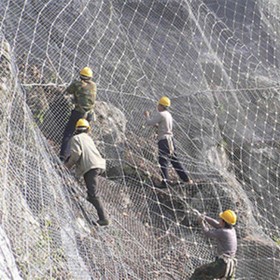主动边坡防护网 SNS 被动钢丝绳安全网 柔性山体滑坡保护网