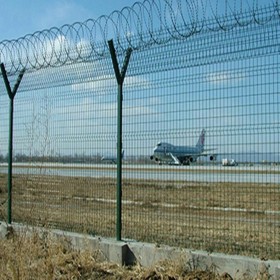 机场护栏网材质 控制区围界隔离网 防护栏杆