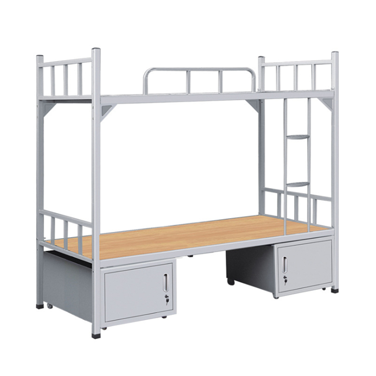制式单人床公寓床营具内务上下铺双人床宿舍干部单人床钢制双层床