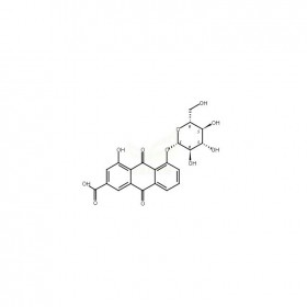 大黄酸-8-O-β-D-葡萄糖苷维克奇生物实验室中药对照品