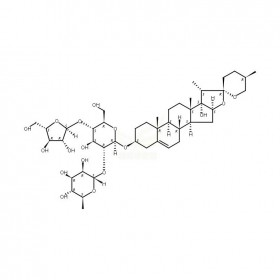 重楼皂苷H维克奇自制中药标准品对照品,仅用于科研使用