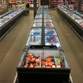 超市冷冻柜展示柜 超市卧式冷冻柜 冷冻食品组合柜