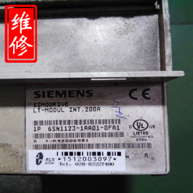 SIEMENS驱动西门子模块主轴准备未就绪诊断维修