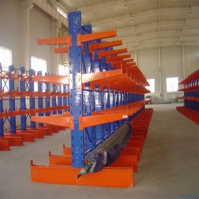 建材板材钢材存储悬臂货架 钢架结构 硬度强